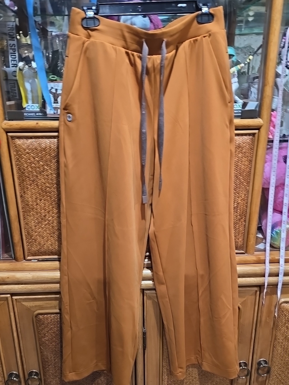 FIGS SALINA HIGH WAISTED RELAXED WIDE LEG PANTS